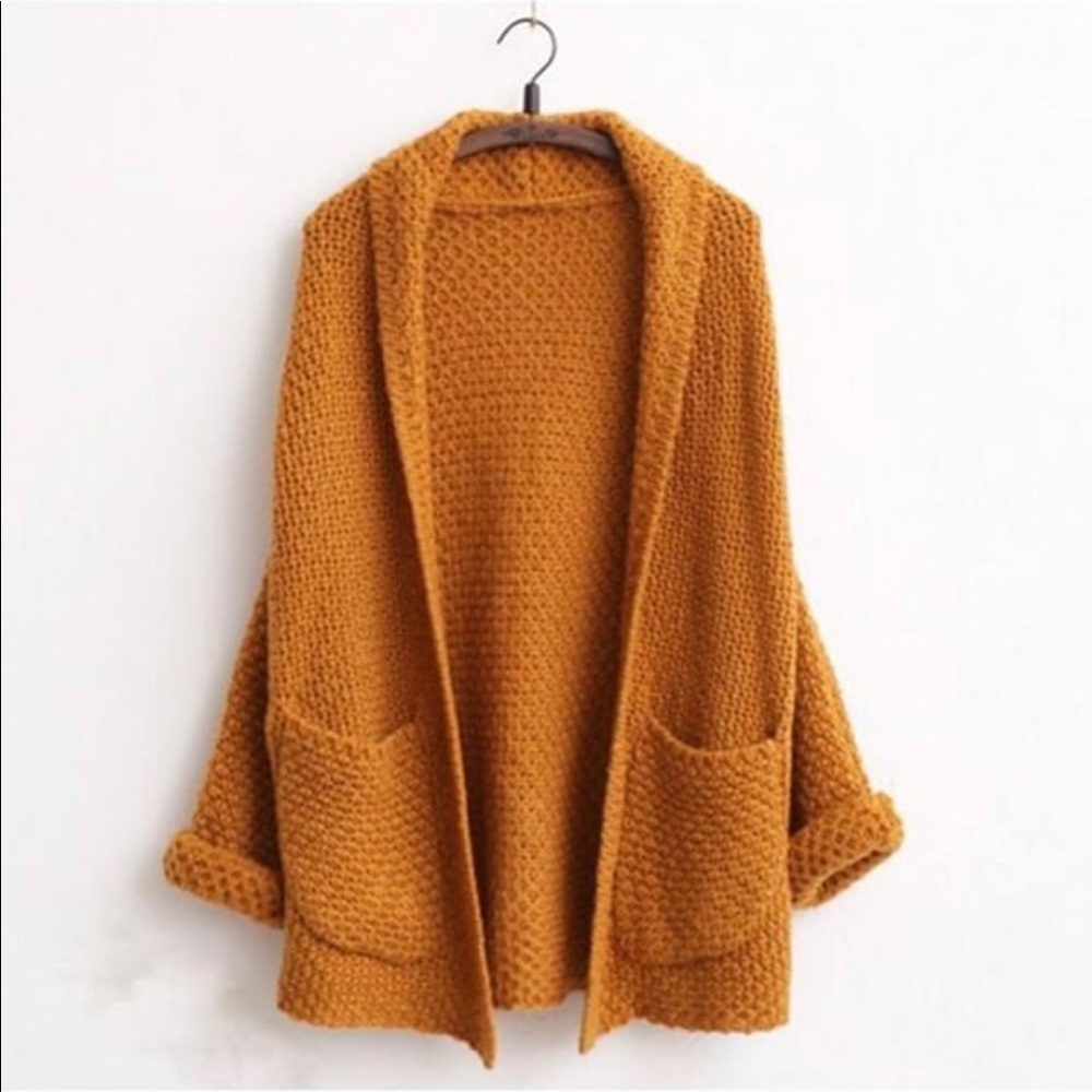 Chunky warm sweater